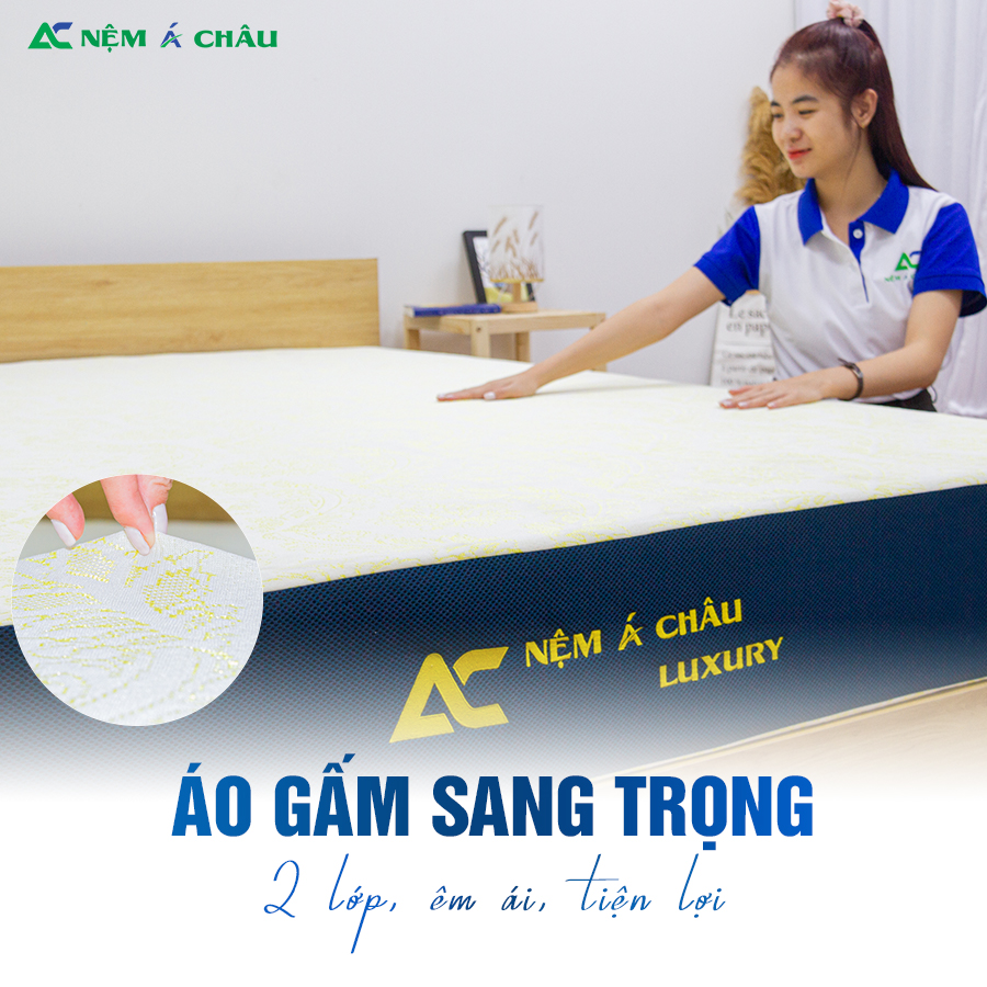 Chi tiết sản phẩm - Nệm Á Châu Luxury 2